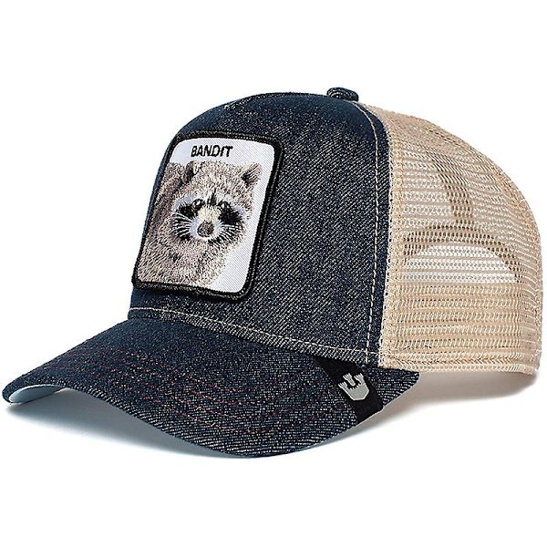 trucker djur cap get grå