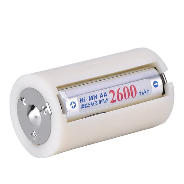 3 x AA til 1 D størrelse Batteriholder Konverteringsadapter - 5 stk