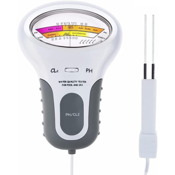 Vandkvalitet PH Tester CL2 Digital Klor Tester PH Meter,1PC -