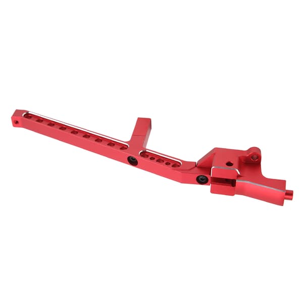 Traxxas Sledge 1 8 RC Bil Bagerste Chassis Stiver Professionel Aluminium Legering Support Rød