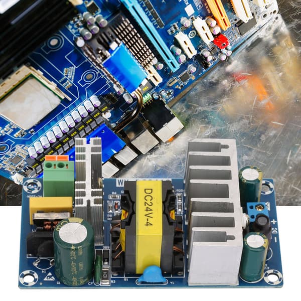 WX DC2412 100W Højeffekts Switching Strømforsyningsmodul AC85V 245V Input DC24V 4-6A Output
