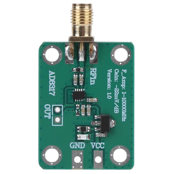AD8317 Logaritmisk Detektor RF Signal Log Output Effektmåler 1MHz til 10000MHz Controller