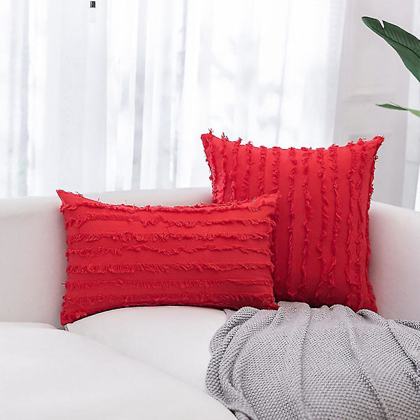 2 koristeellisen Boho-tyynynpäällisen set