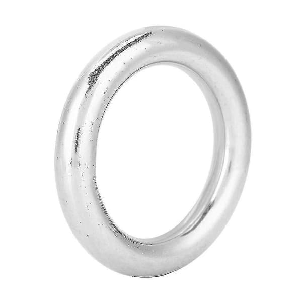304 Rustfritt Stål Båt Marine Sveiset Ring O Rund Ring Polert Sirkel inner diameter 50mm Wire diameter 12mm
