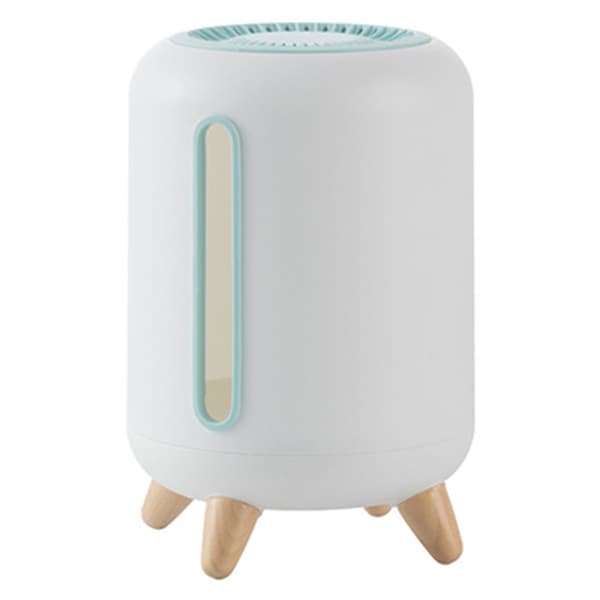 Bambus Kull Tissue Box Holder Blå for Stue Kontor Bad