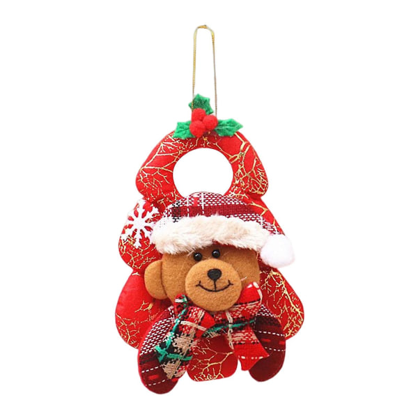 Jule julemanden Hjortebjørnevedhæng Udsøgt og kompakt julemandsvedhæng til julefesten favoriserer boligdekoration Bear