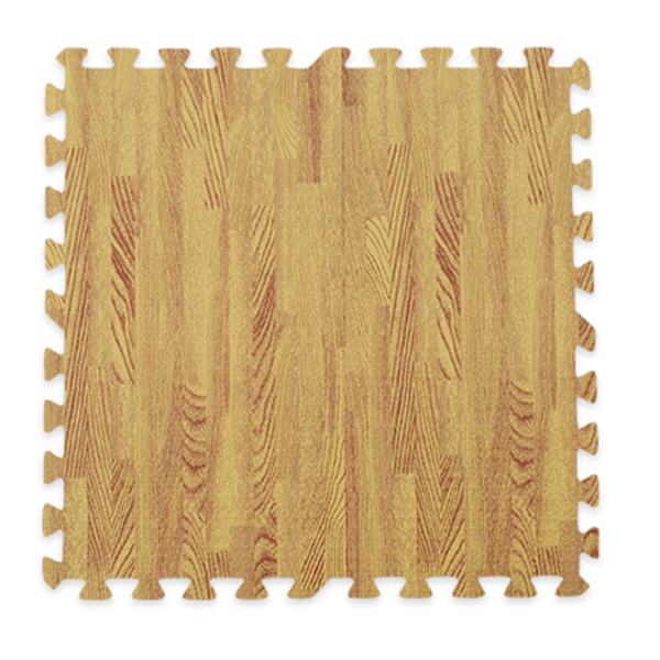 Eva Foam Golv Kakel Trä Grain Pussel Golv Matta Baby toddler 60 x1.0cm Shallow wooden grain