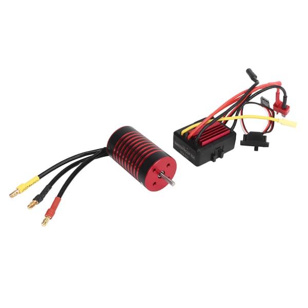 Vattentätt Programmerbart Borstlös Motor ESC Set för Traxxas 1/12 Bilar 5900KV