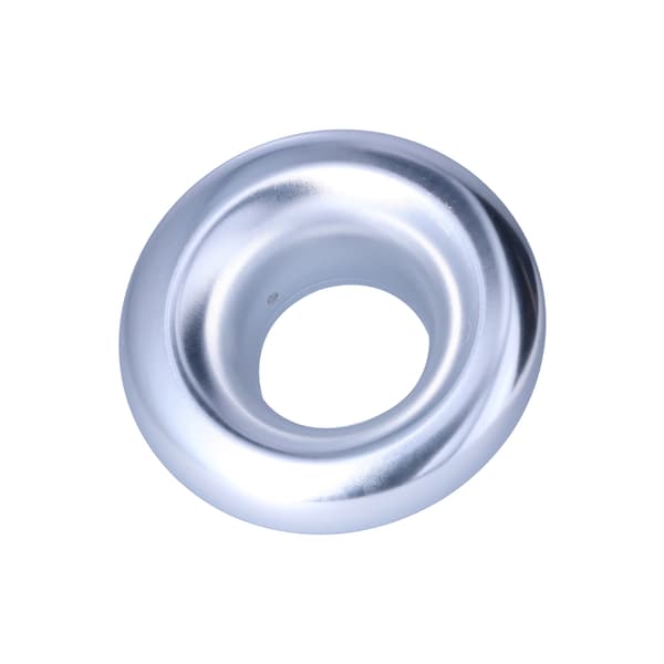 73mm/2.9in Kort Ram Kaldluftinntak Turbo Horn Aluminium Velocity Stack Adapter Sølv