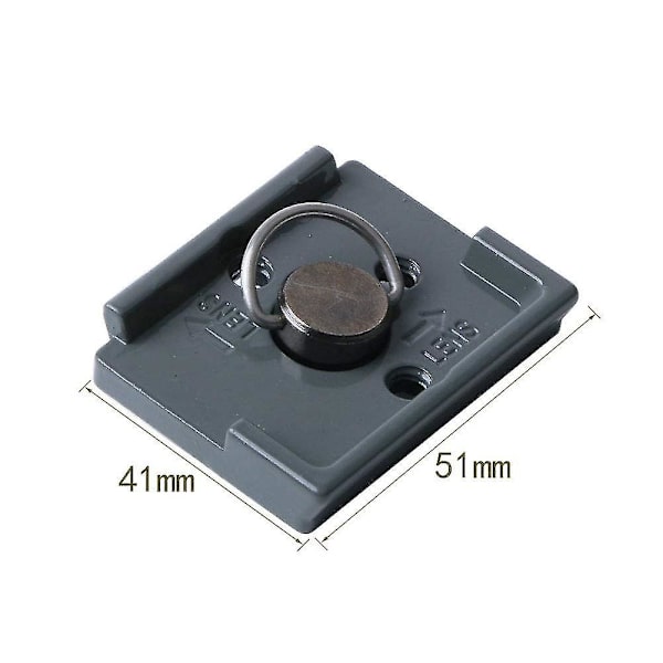 Quick Release Plate 1/4" Screw Fit For Bogen 3157n Manfrotto 200pl-14 323 Rc2 3030 (pack Of 2)