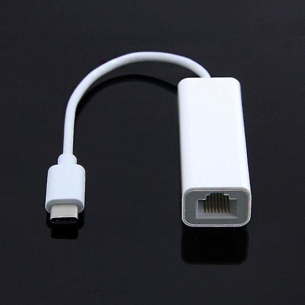 Usb3.1 Type-c Usb-c - Rj45 Ethernet Lan -sovitinkaapeli kannettavaan tietokoneeseen Multicolor