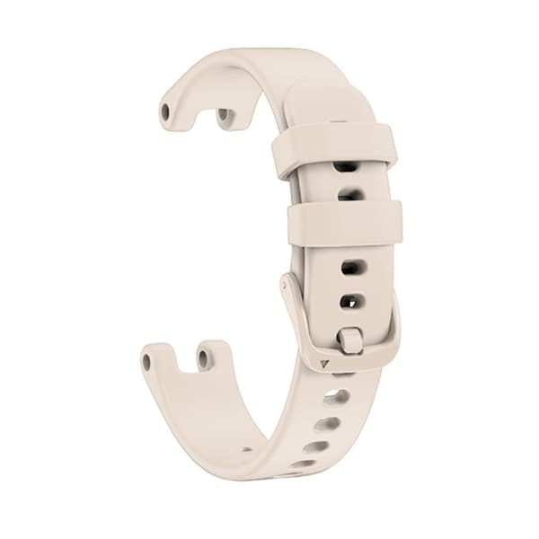 【BQ】Kompatibel med Garmin Lily Silikone rem Khaki