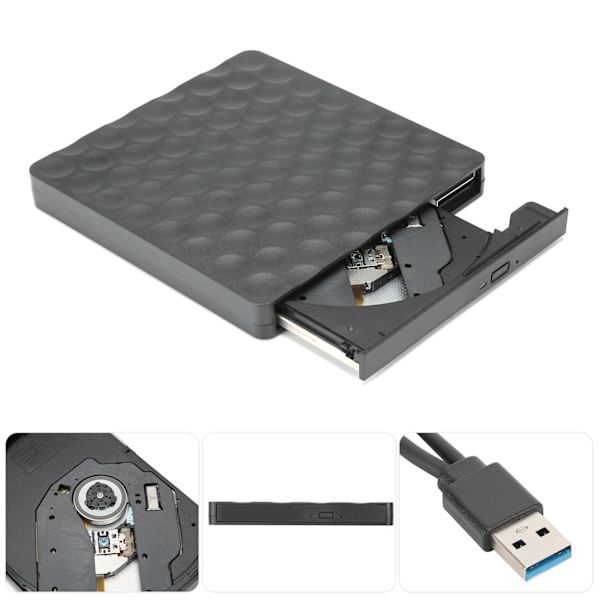USB TYPE-C ekstern optisk enhed - Bærbar DVD-brænder til bærbare computere