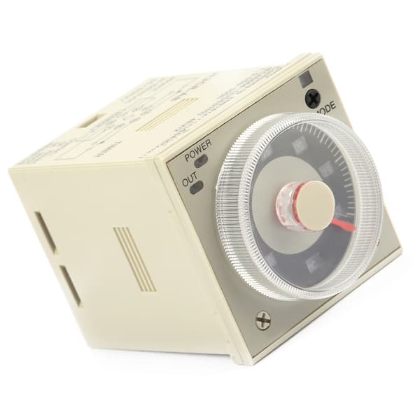 H3CRA8 Fördröjningstimerrelä 1.2S300H Rattkontroll Timerrelä 8Pin AC220V