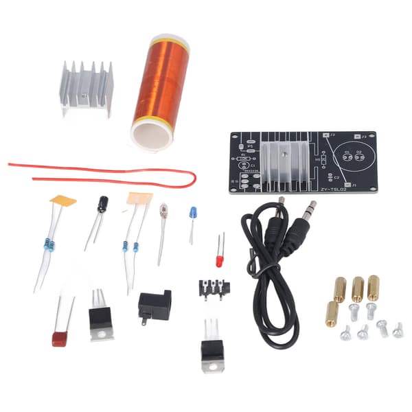 Mini Musikspole Modul DIY Plasma Højttaler Samling Lydkabel 15W 15-24V DC Input