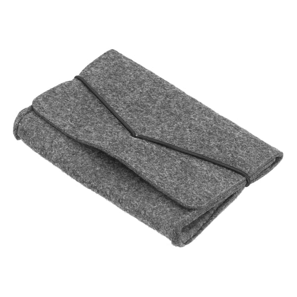Laptop Sleeve Taske Sort Polyester Universal Notebook Computer Beskyttende Etui Tilbehør Sort