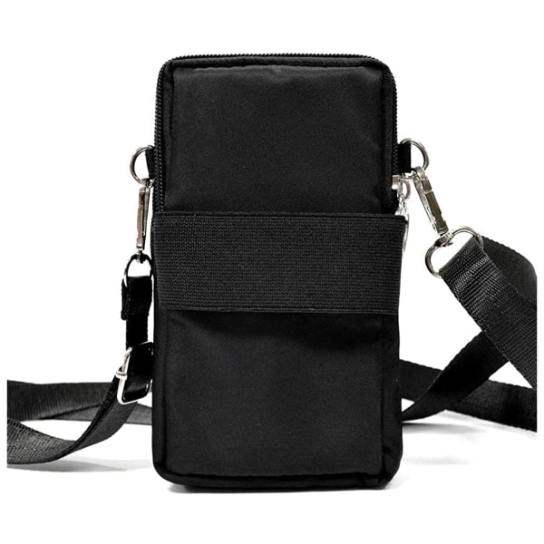 Laukku Kevyt, tilavat taskut Älypuhelimen urheilullinen käsivarsinauhalaukku miehille ja naisille