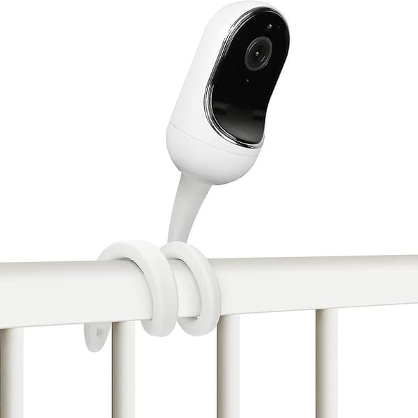 Fleksibel svingbar holder for Owlet Baby Silver Grey