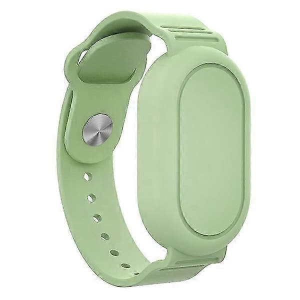 Vandtæt silikonearmbånd til Galaxy SmartTag 2 Bluetooth-tracker med beskyttelsesetui Green