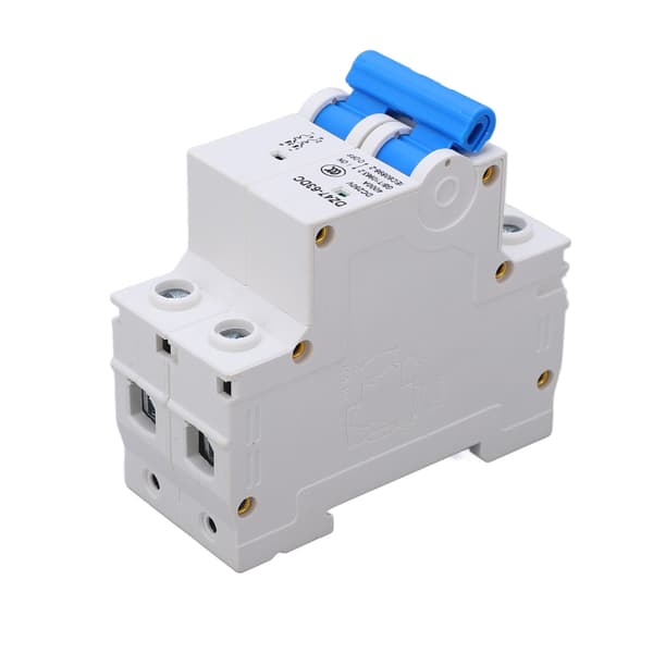 Fotovoltaisk DC Strømafbryder 2P 4KA Segmentering Flammehæmmende PV Miniature Luftstrømafbryder DC250V 32A