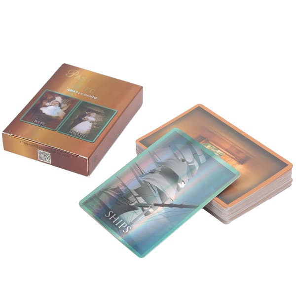 Holografiska Tarotkort Engelsk Version Spådomsspel Leksak
