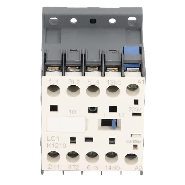 AC Kontaktor Hög Känslighet Industriell Elektrisk Förtjockad Silverpunktskontakter 220V 20A