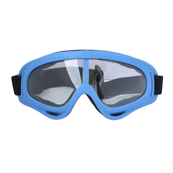 X400 Goggles Cross-country Motorsykkel Goggles Rød Ramme Farge Film Hvit ramme gjennomsiktig film White frame transparent film