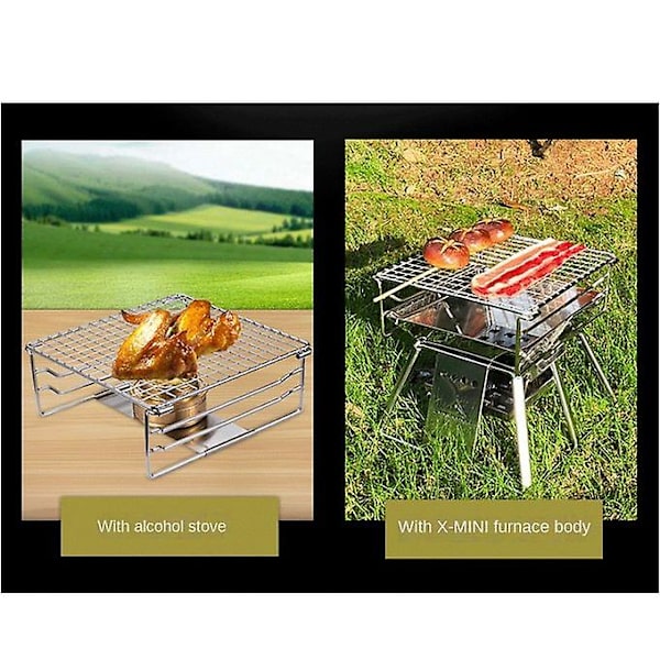 Kokoontaittuva ulkona toimiva mesh Vesikattila Grill Bbq