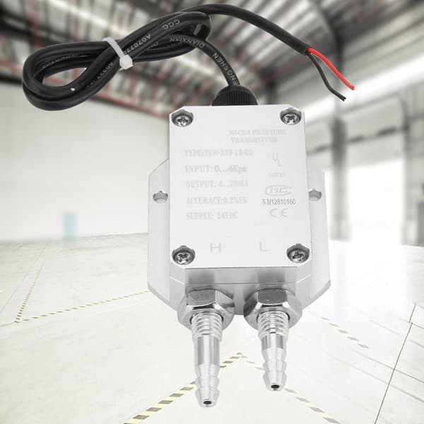 4-20mA Tryckdifferensgivare Mikro Tryckdifferenssensor (0~4Kpa)