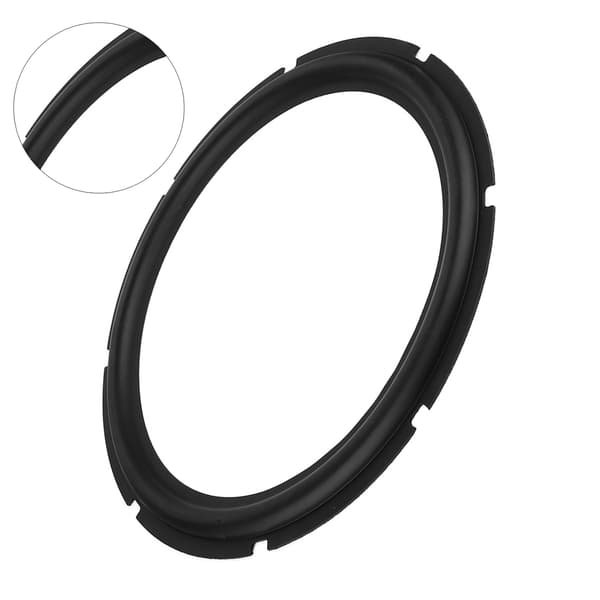 Universal 12-tums fälgskum Reparation Woofer Bas Surround Circle