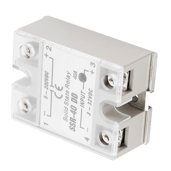 SSR-40 DD 40A 5-220VDC Solid State Relæ Til Industriel Automationsproces