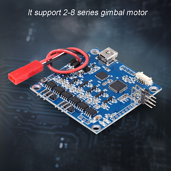 BGC 3.0 Mos Drive Stor Strøm 2 Akse Børsteløs Gimbal Controller Board Driver med Sensor