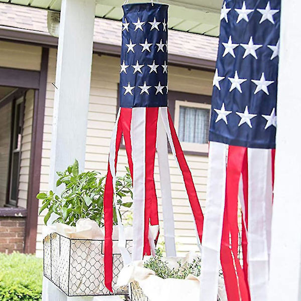 American Flag Strumpor (set med 2) Utomhushängande uteplats utomhus