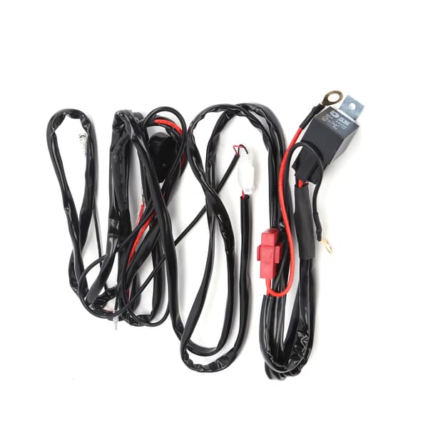 12V 9,8ft LED-spotlights Ledningsnet 1-til-2 40A Relæ Inline Bladsikring IP67 Vandtæt Universal