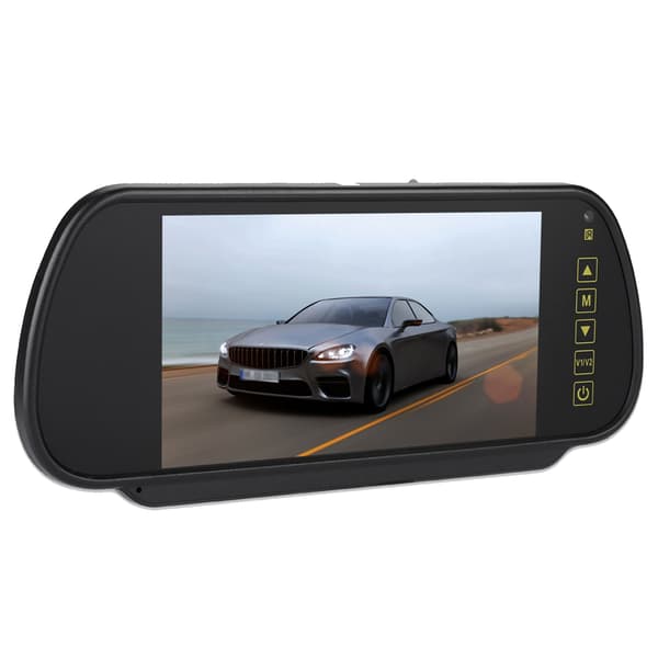 7\" LCD-skjerm Bakspeilmonitor for rygging