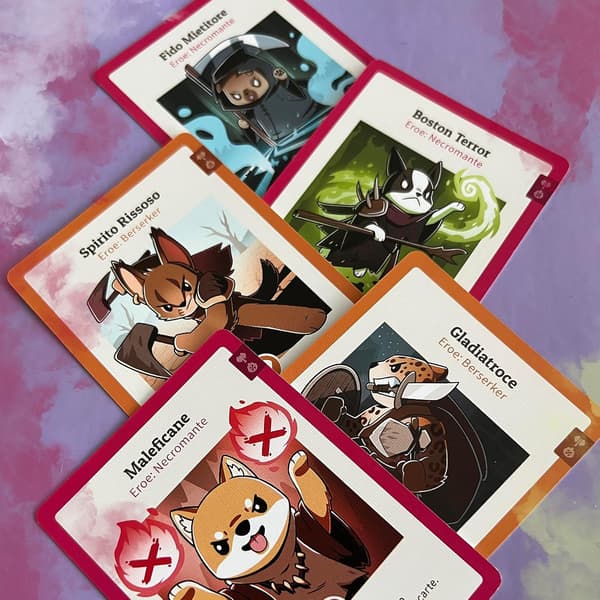 【BQ】Asmodee - Here To Slay: Bear Arks and Necromancers, Brettspill, Utvidelse 2
