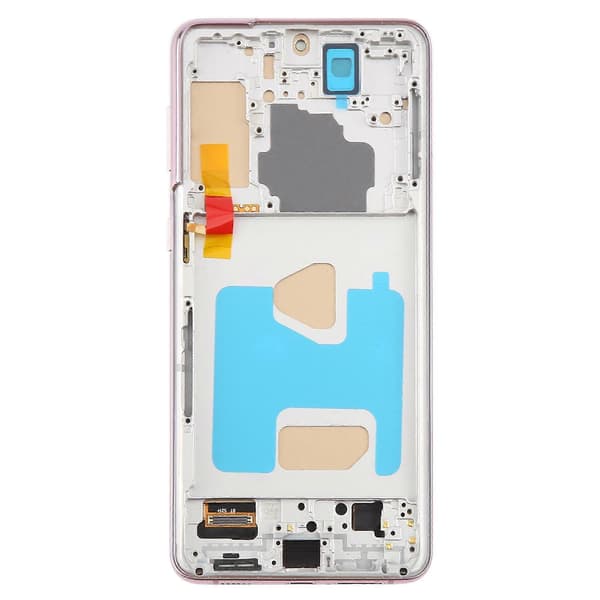 【BQ】För Samsung Galaxy S21+ SM-G996B 6,58 tums TFT LCD-skärm Digitizer komplett montering med ram, stöder inte fingeravtrycksidentifiering Gold