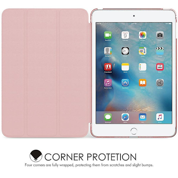 Case Ipad Mini 4:lle, Suosittu ohut nahkainen Smart Cover