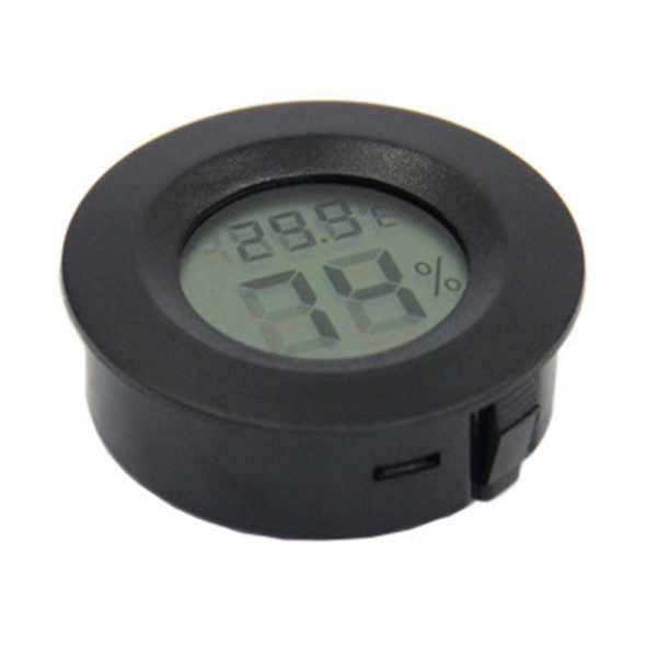 2-pack Mini Hygrometer Termometer Digital LCD-monitor Luftfuktighetsmätare inomhus utomhus för luftfuktare Avfuktare Växthus