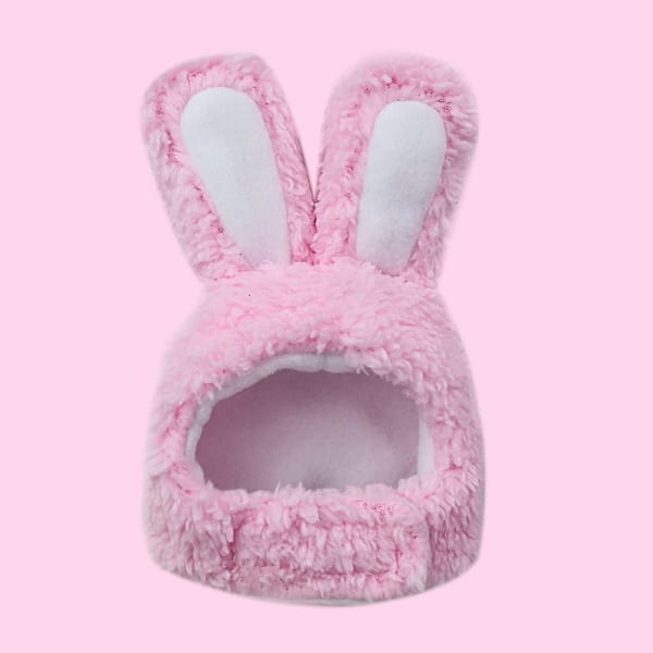 Bunny Ear Cat Hat, Pet Huvudbonader Justerbar Husdjurskostym Pannband För Kattunge Valp För Husdjur Cosplay Temafest Festivaldekor Pink