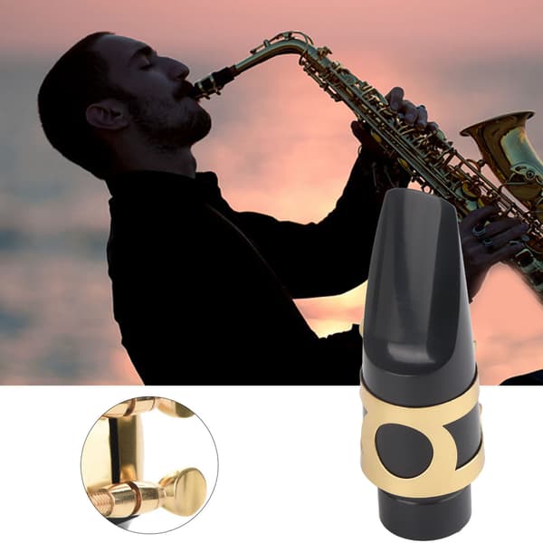 Ammatillinen alttosaksofoni jazzhuilun pää suukappale saksofonin soitintarvike
