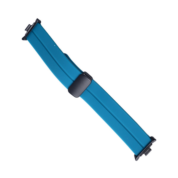 Armband för Mi Band 8 Pro i Silikon, Magnetisk, Vikbar, Flexibel, Vattentät, Färg: Rock Blå