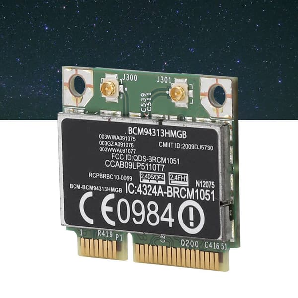 Broadcom BCM94313HMGB 300M Bluetooth3.0 PCIE-netværkskort til HP G4/CQ43-serien