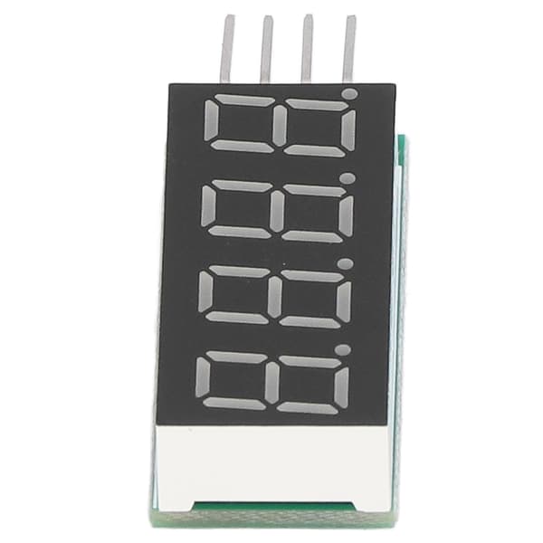 4-siffrig 7-segments digital tubmodul LED-displaymodul I2C-gränssnitt DC 5V/3.3V DM43B04