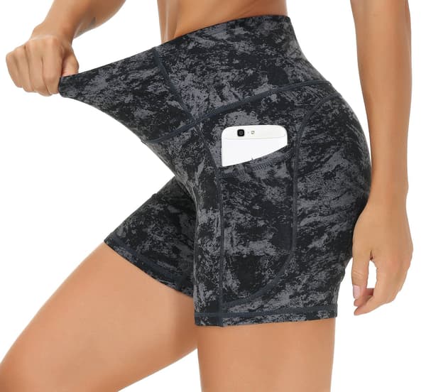 【BQ】Kompressioshortsit joogaan ja kuntoiluun harmaa L harmaa-FF- harmaa Grey L