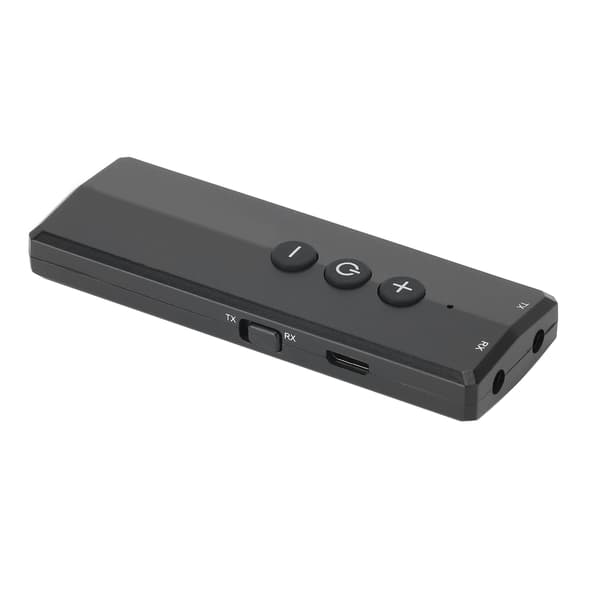 Bluetooth 5.0 Sender Mottaker 3 i 1 Lyd Trådløs Adapter 3.5mm AUX for TV PC Bil