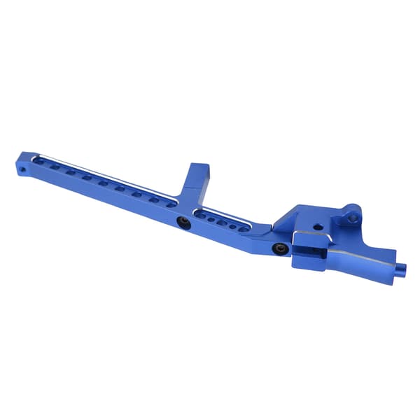 Professionel bageste chassisstiver i aluminiumslegering til TRAXXAS SLEDG 1/8 RC bil blå