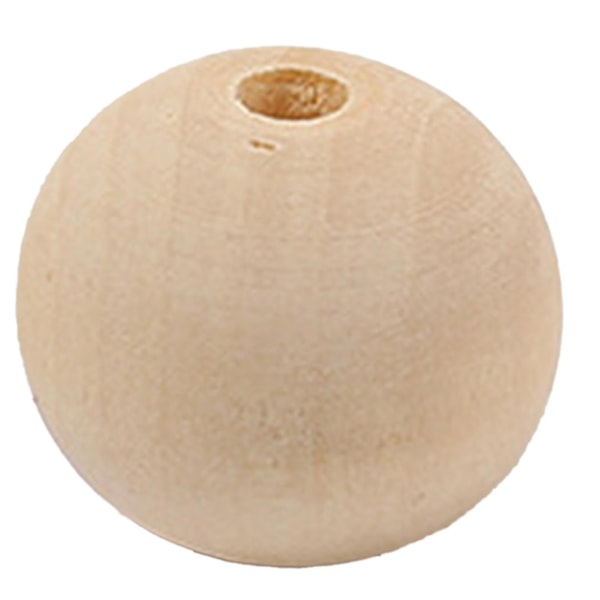 Luonnonpuiset pyöreät helmet Tee itse korujen valmistus Asusteet Luovat käsintehdyt rannekorut korvakorut 0.8cm500