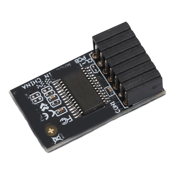 TPM 2.0 Modul LPC 14Pin Säker Lagring Kryptering Säkerhetskort för ASUS Moderkort Windows 10 11