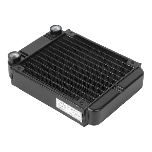 PL1120B Sort Vandkølet Radiator Computer Kølesystem Køleplade